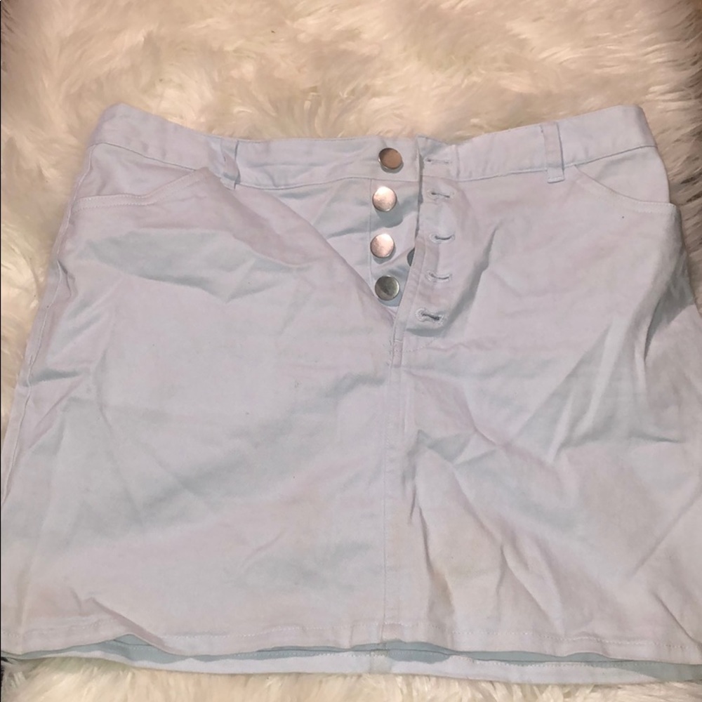 high waist skirt
